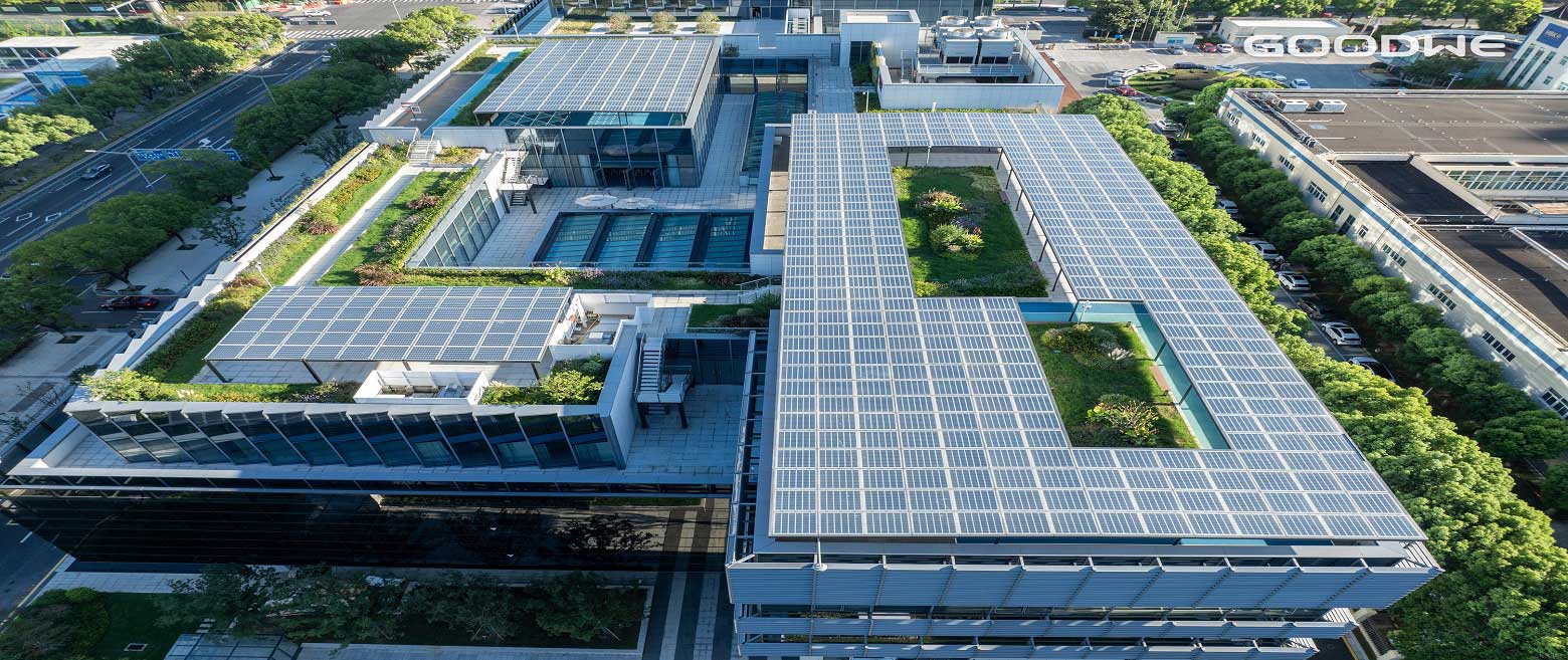 The company headquarters building utilizes multiple PVBM products